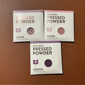 Three Pressed Powder  Eyeshadow Valor, Daring,  Aware